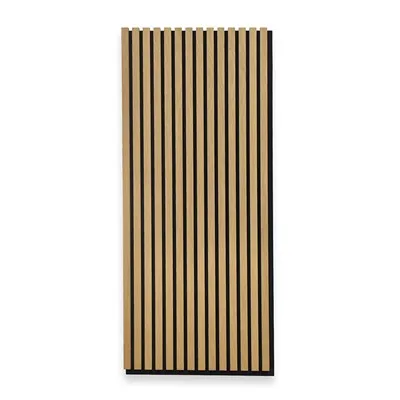 Panou de placare decorativă din lemn acustic